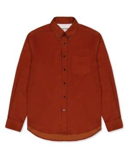 Outland Cinnamon Classic Cord Shirt S / - Red