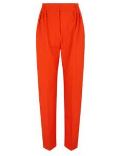 Samsøe & Samsøe Tailored Meme Trousers - Rosso