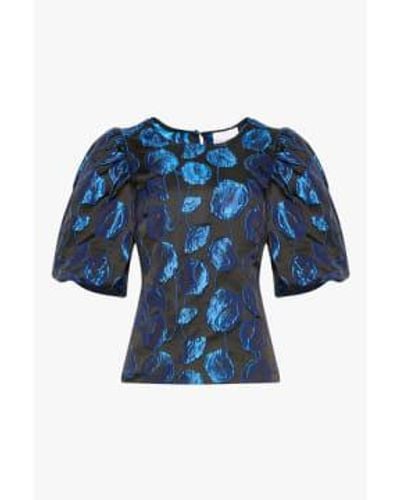 Noella Pina Blouse Electric Mix S - Blue