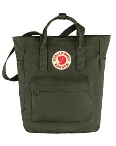 Fjallraven Zaino Kanken Topepack Deep Forest - Grün