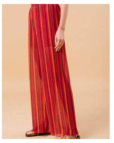 Grace & Mila | Milly Trousers Colour Xs - Red