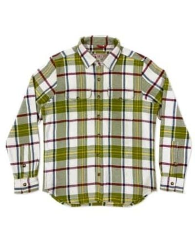 Iron & Resin Iron And Resin Turlock Flannel Shirt - Verde
