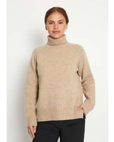 Bruun & Stengade Bs marielle tricot à tricots ajustés réguliers - Neutre