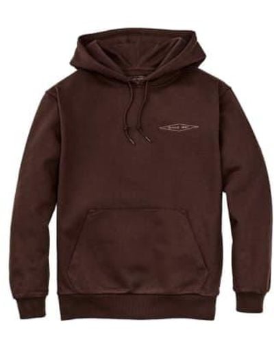 Filson Prospector Embroidered Hoodie Diamond Small - Brown