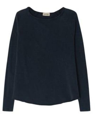 American Vintage Sonoma Sweater Cosmos Vintage Son31 - Blau