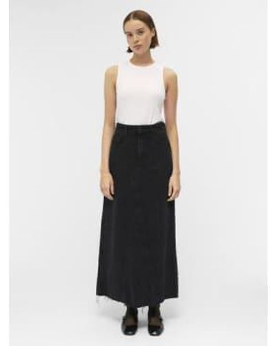 Object Harlow Long Skirt - Black