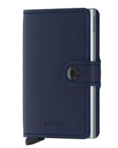 Secrid Mini Wallet Original Navy One Size - Blue