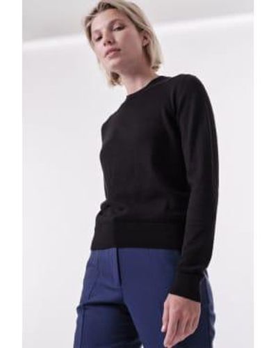 Lanius Round Neck Sweater - Blu