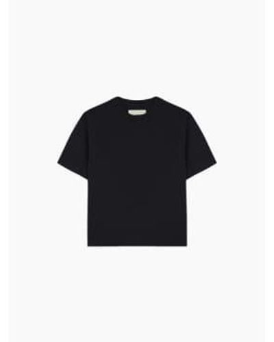 Cordera T-shirt en laine mérinos noir