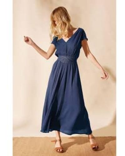 Louizon Reckoner Detailed Dress - Blue