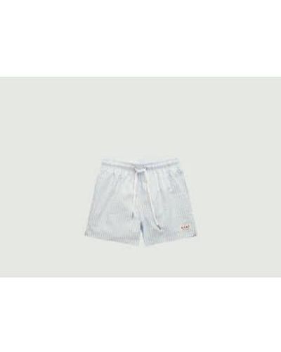 GANT Seersucker Swim Shorts - White