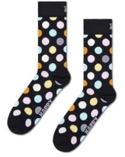 Happy Socks Bdo01-9350 big dot sock - Bleu