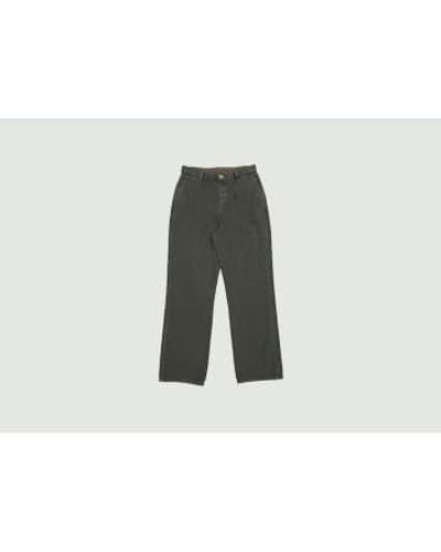 Leon & Harper Phil Plain Trousers 36 - Grey