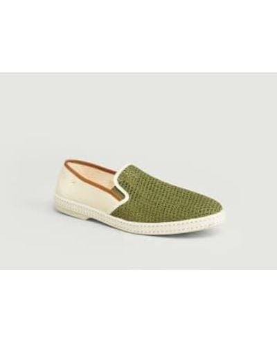 Rivieras Kaki classique 20 espadrilles - Blanc