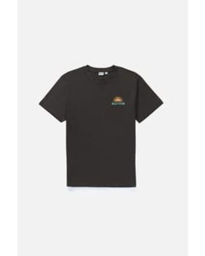 Rhythm Printed T -shirt S - Black