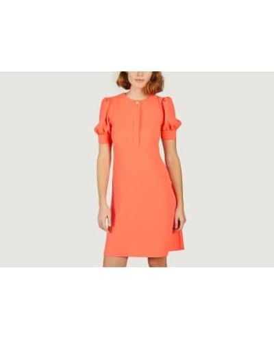 Tara Jarmon Roucoule Dress - Orange