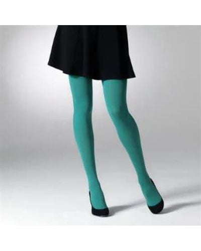 Gipsy Tights 1172 100 Denier Luxury Opaque Tights - Green