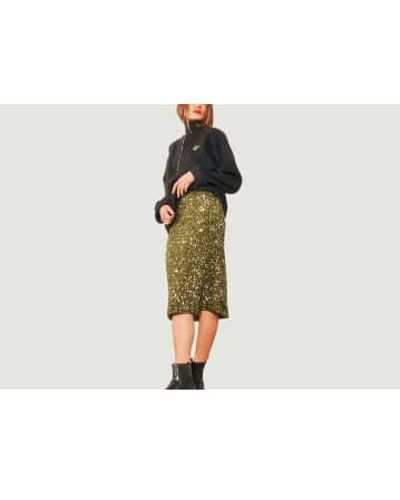 PARISIENNE ET ALORS Sequin Skirt Neva 34 - Multicolor