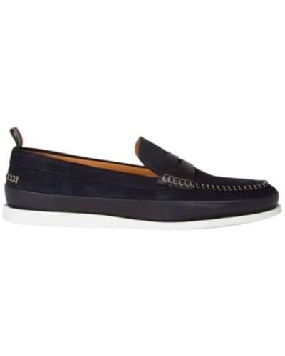 Paul Smith Suede Coram Loafers - Blue