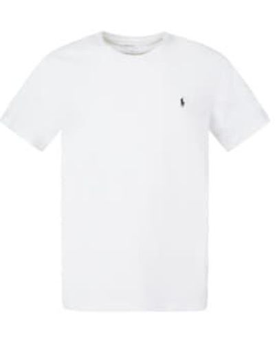 Polo Ralph Lauren Camiseta para hombre 714844756004 blanco