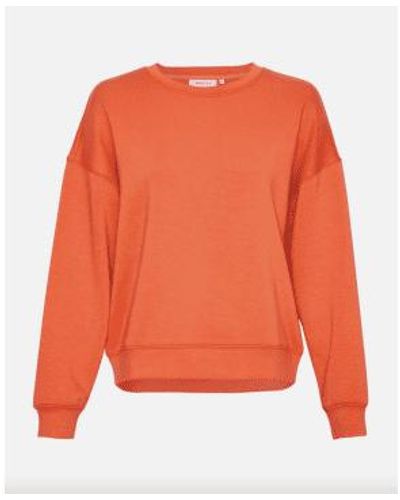MSCH Copenhagen Ima q Sweatshirt Tigerlily - Orange