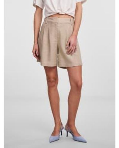 Y.A.S | Isma Hw Shorts - Natural