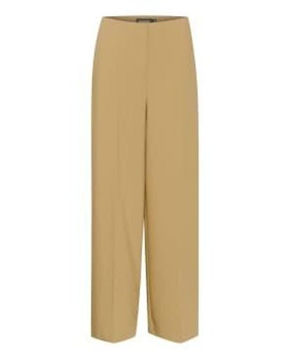 Soaked In Luxury Slcorinne Wide Long Pants Or Kelp - Neutro