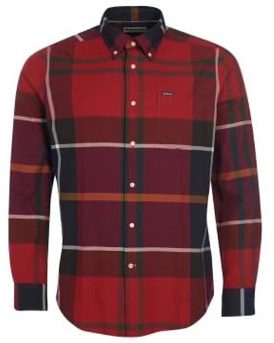 Barbour Dunoon Tailo Shirt 1 - Rosso