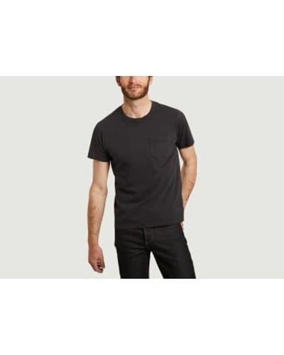 L'Exception Paris Organic Cotton Pocket T Shirt M - Black