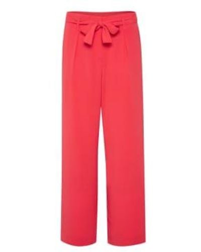 Saint Tropez Andrea Trousers Cayenne S - Red