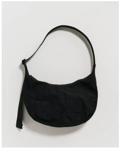 BAGGU Medium Nylon Crescent Bag Nylon - Black