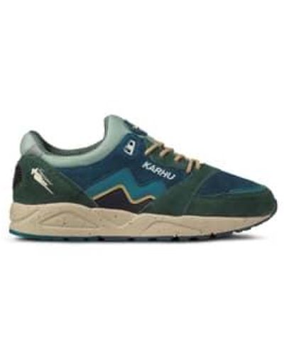 Karhu Aria 95 Dark Forest & Deep Lagoon - Verde