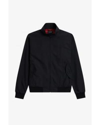 Fred Perry Made In England Harrington Jacket - Nero