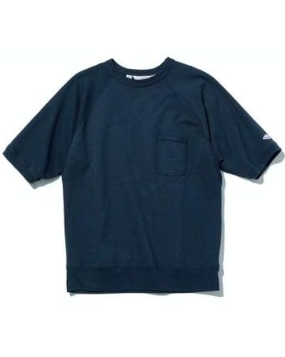 Battenwear Sweats-shirts à manches courtes atteignez la marine - Bleu