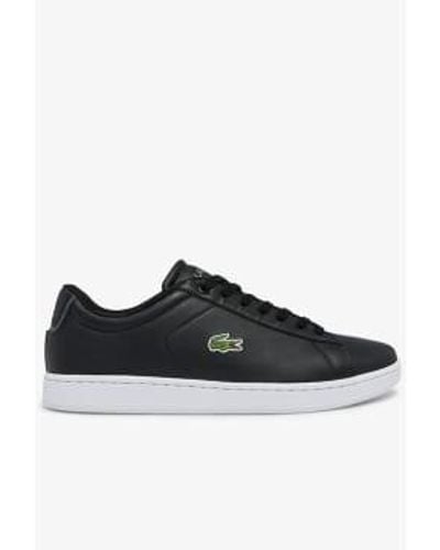 Lacoste Carnaby Bl Leather Trainers 7 - Black