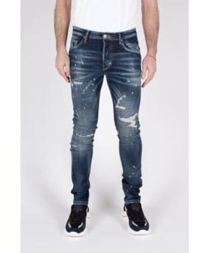 7TH HVN Astro s2179 jeans - Azul