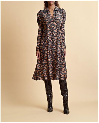 byTiMo Autumn Collar Dress - Neutro
