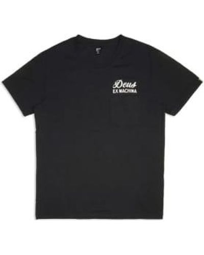 Deus Ex Machina T-shirt l' dms41065a venise - Noir