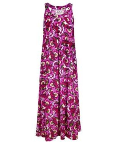 Maryan Mehlhorn M3014 robe en rose pansy - Violet