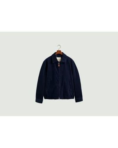 GANT Windbdeater Cordjacke - Blau