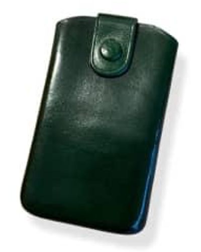 Il Bussetto Pull-up Business Card Case Est 15 Os - Green