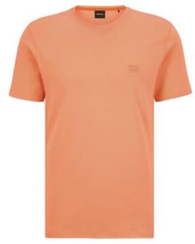BOSS New Tales T Shirt Bright - Arancione