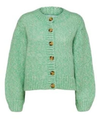SELECTED Suanne Cardigan S - Green