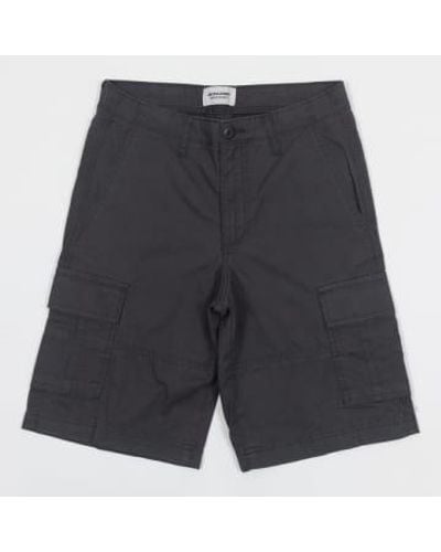 Jack & Jones Pantalones cortos carga cole en gris - Negro