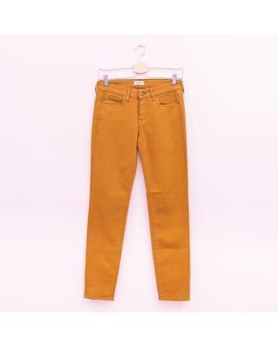 Five Jeans Pantalón básico recto - Naranja