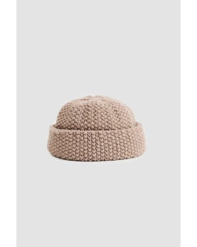 A Kind Of Guise Dalvik Beanie Hazel Melange - White