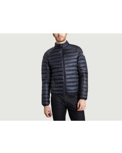Just Over The Top Navy Mat Padded Jacket S - Blue