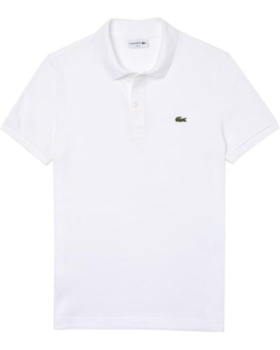 Lacoste Polo Slim Fit manches courtes Ph4012 - Blanc