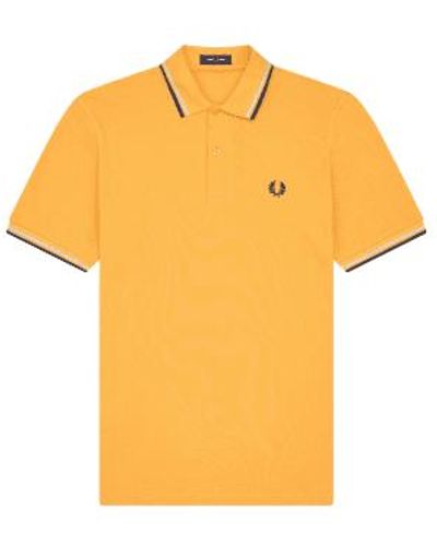 Fred Perry Reissues original twin tipped polo & deep carbon - Multicolor