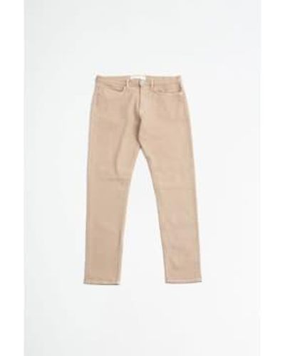 Jeanerica Tapered 5 Pocket Pants - Natural